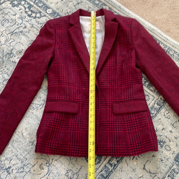 Brooks Brothers Red Fleece Wool Blazer, Size 2 - Picture 8 of 9